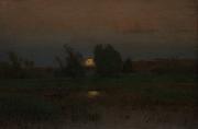 George Inness Moonrise oil